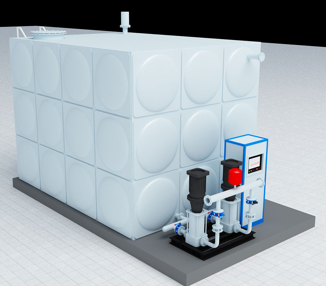 智能箱式分體式無(wú)負(fù)壓變頻供水設(shè)備